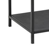 Seaford Bokhylla 119x35x37 cm Glas