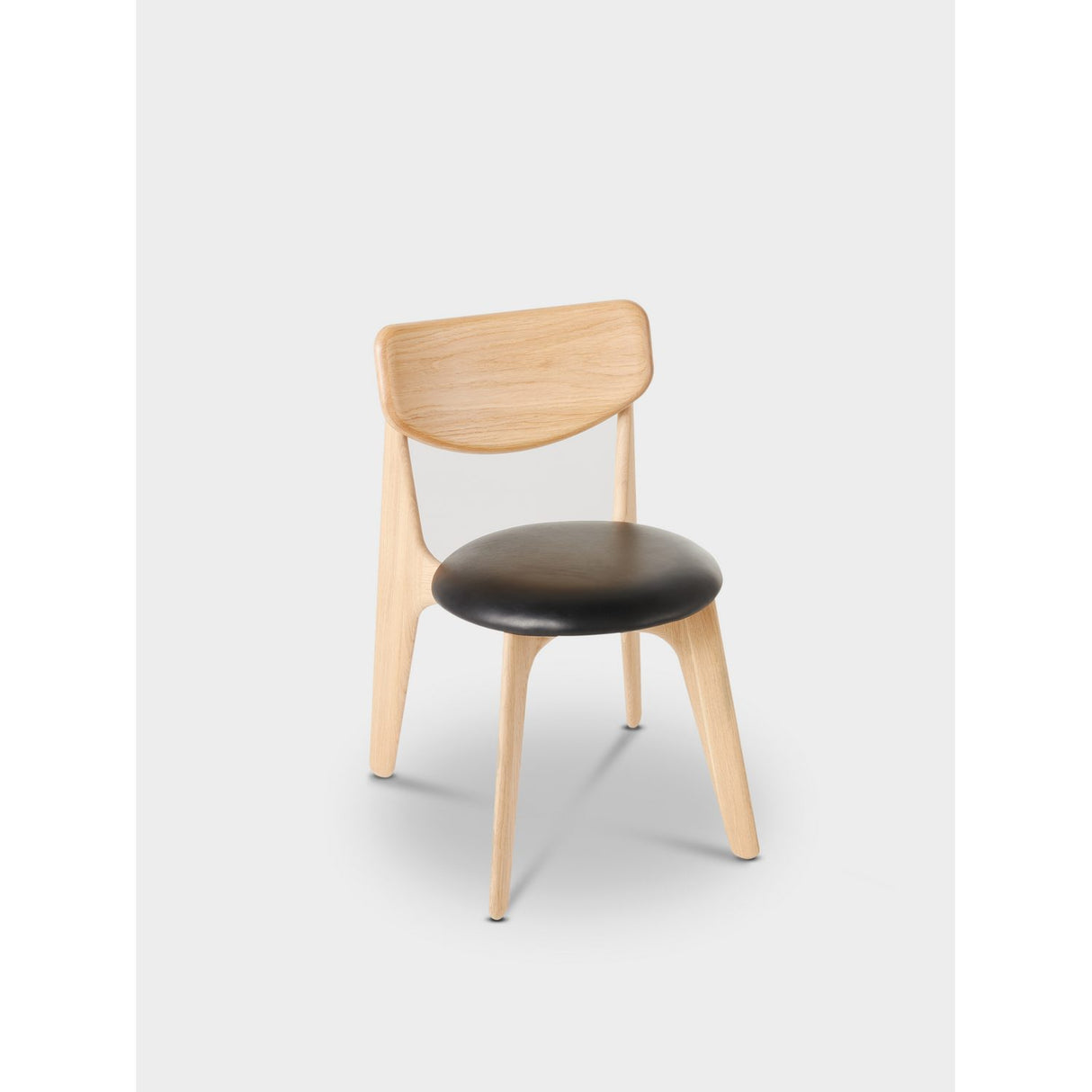 Slab Matstol Upholstered Natural