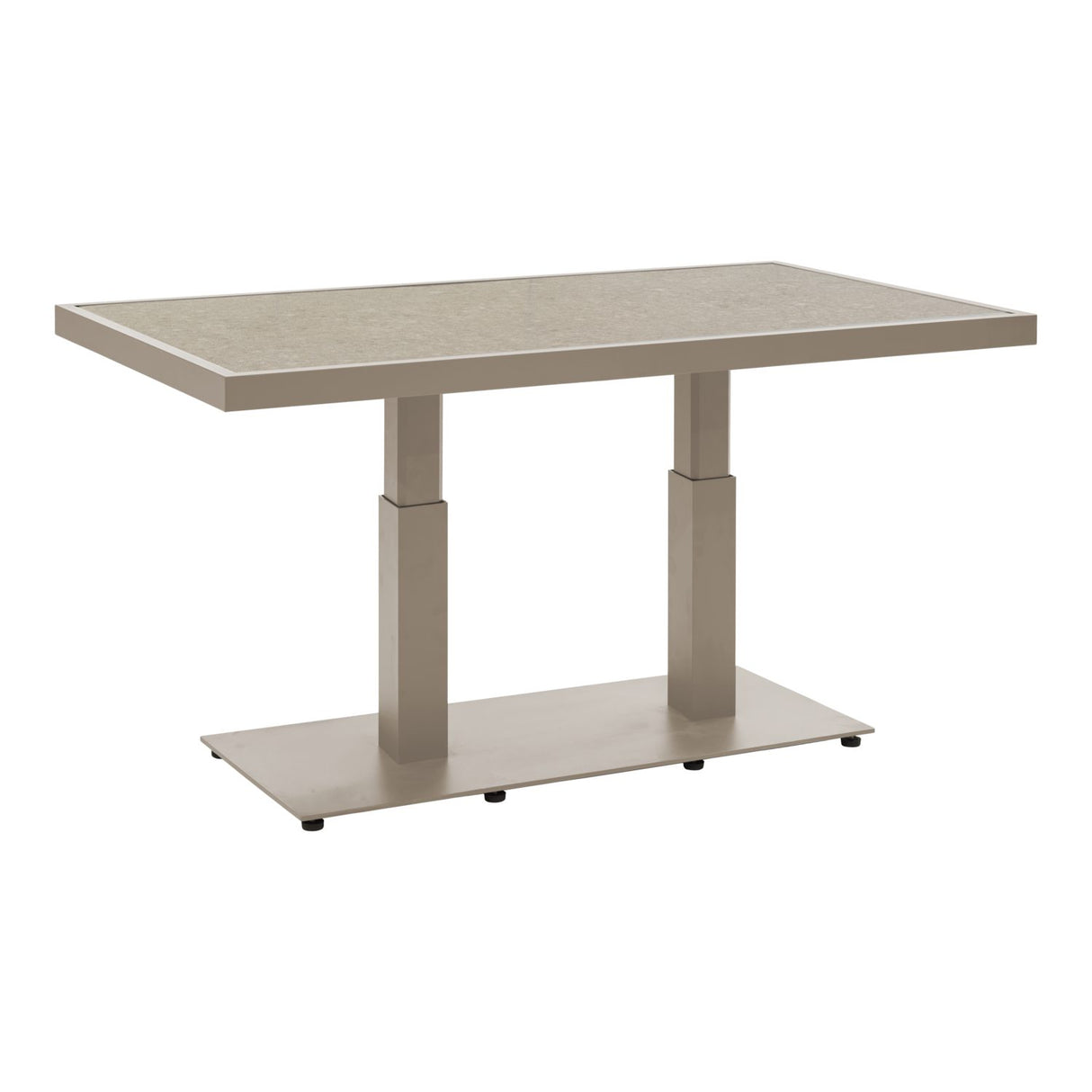 Scale Soffbord Khaki/Greish Keramik 140x85 cm