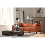 Cork 3 (215 x 87 x 86 cm) 3-sitssoffa Orange