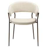 Reboot Stol Simply Beige, Antique Brass