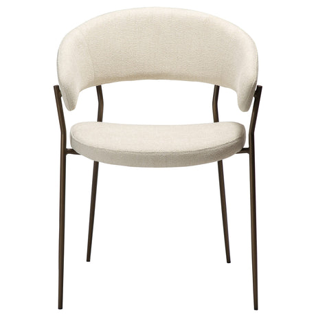 Reboot Stol Simply Beige, Antique Brass