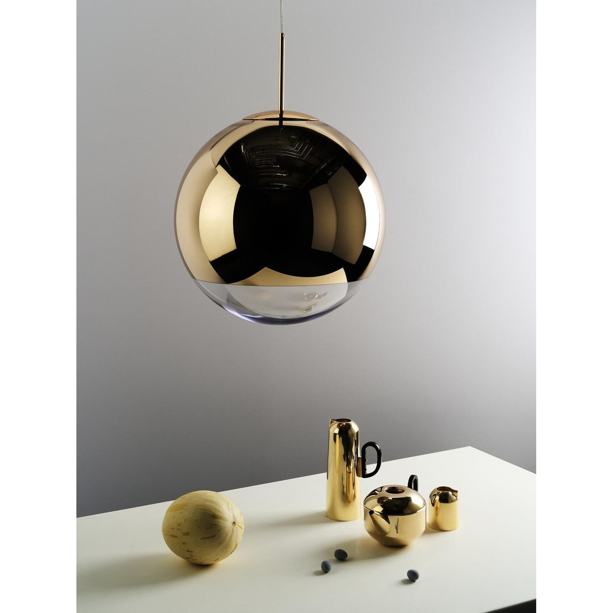 Mirror Ball Pendellampa LED Gold, 50 cm