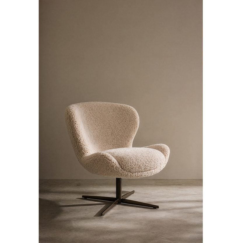 Molli med snurr Fåtölj Beige