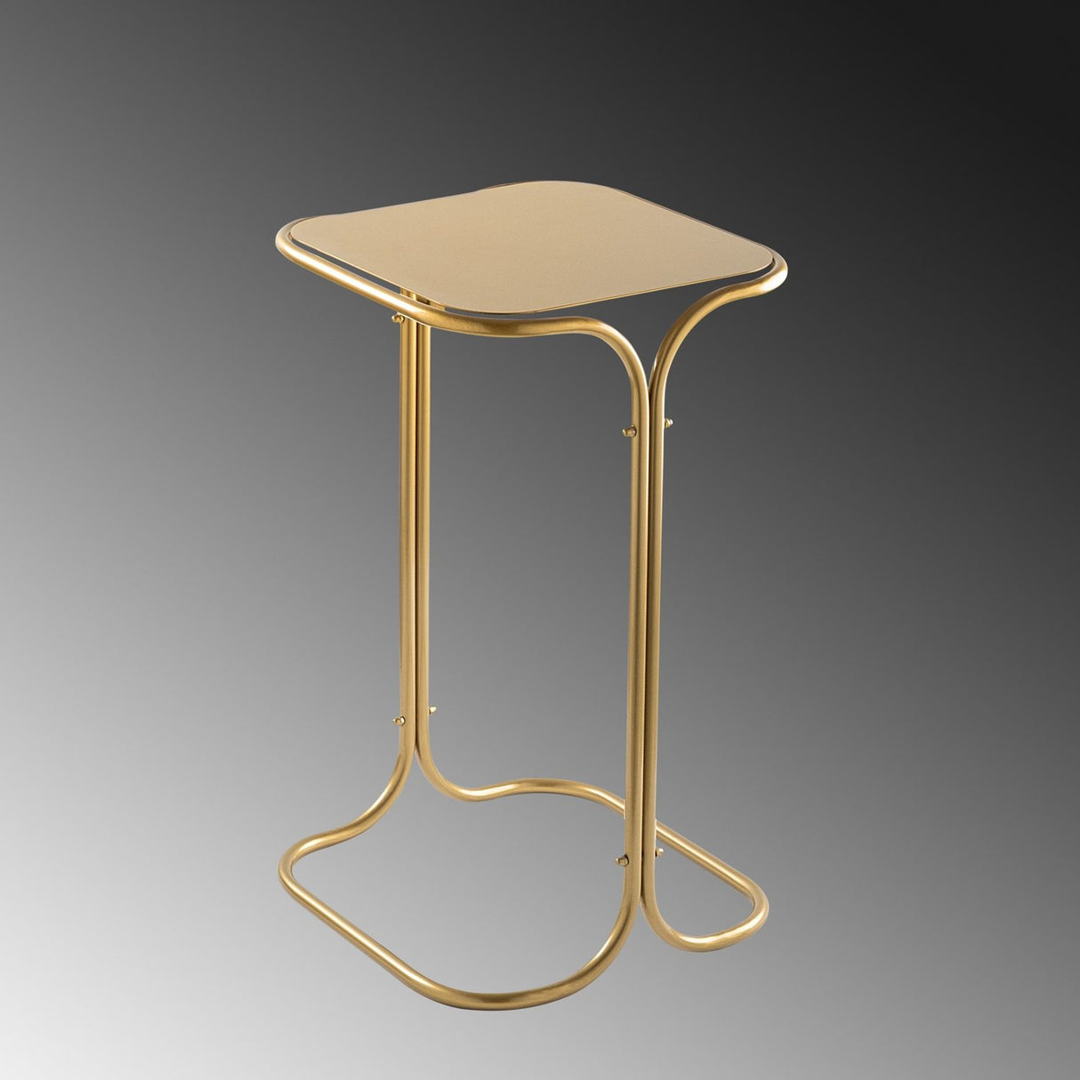 Riga (30 x 52 x 30 cm) Soffbord Guld