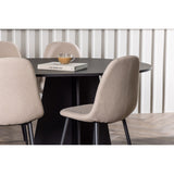 Bootcut, Polar Oval matgrupp Beige,Svart, Svart, 230 x 115