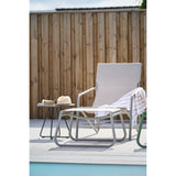 Sandholma Fotpall Beige
