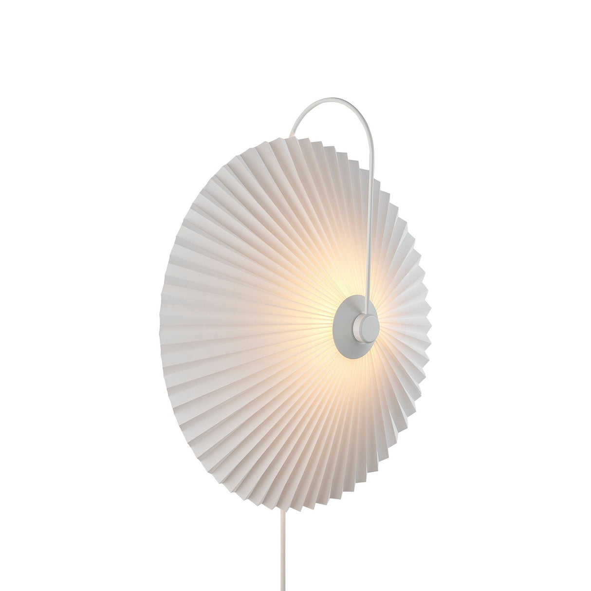 Nadia Vit Vägglampa