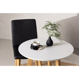 Leonora Runt matbord Vit, 65