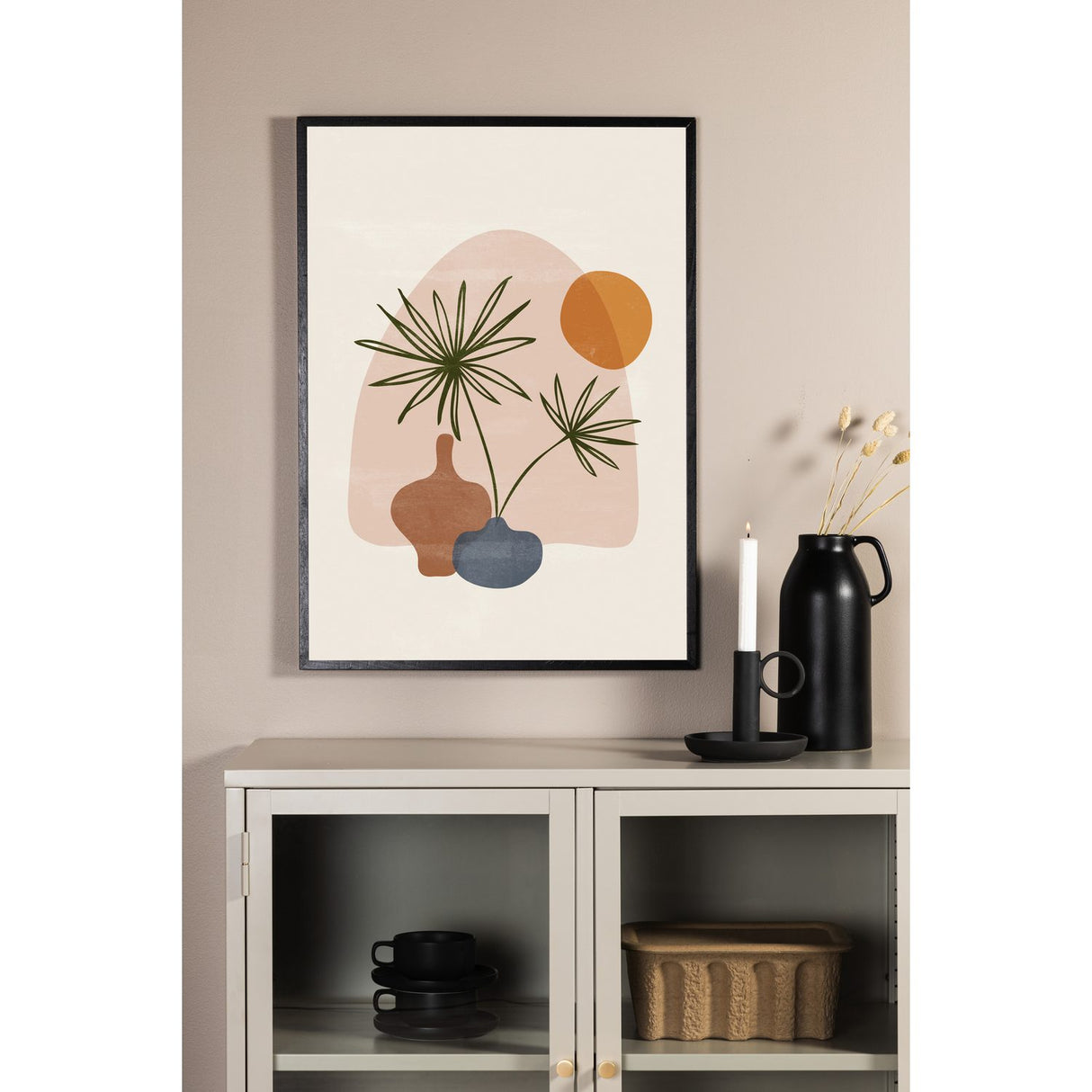 Underlandet Poster Beige, 70 x 100 cm