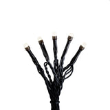 LED Frostad topp svart kabel Ljusslinga Ute 40 Lampor (6.24m), Varmvit