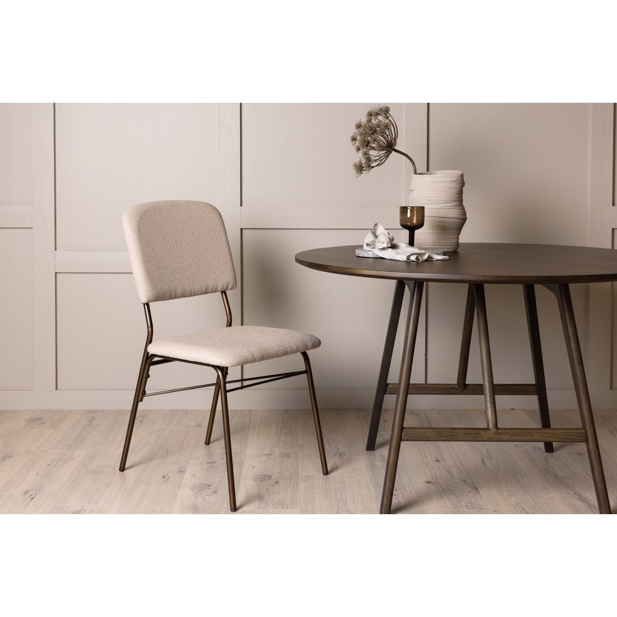Seda Matstol Beige