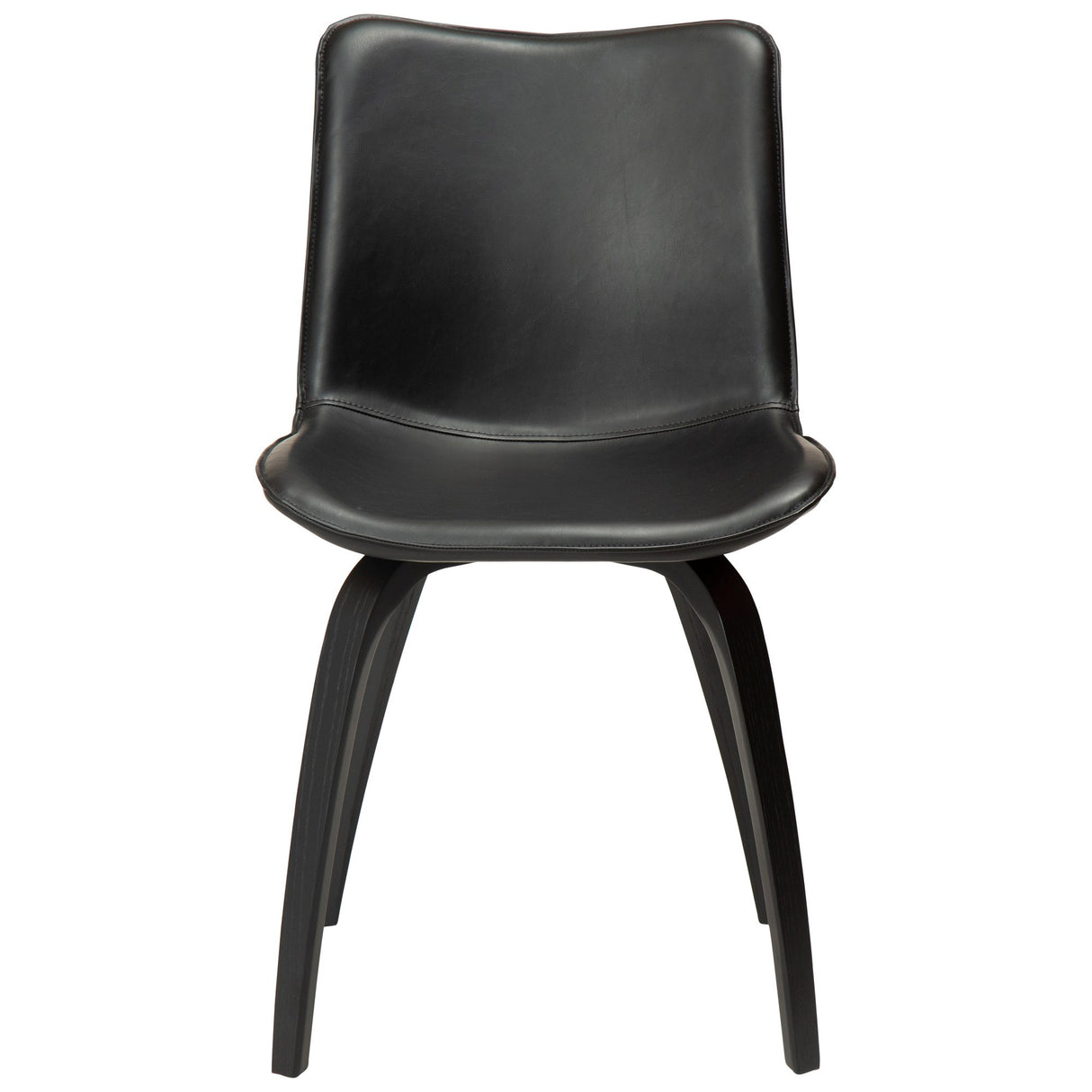 Glee Stol Vintage Black Art.Leather, Black