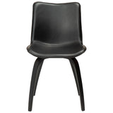 Glee Stol Vintage Black Art.Leather, Black