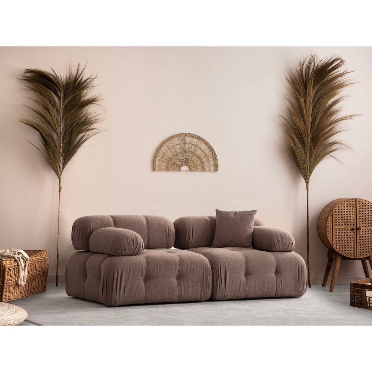 Doblo 2-sits (200 x 100 x 80 cm) 2-sitssoffa Cappuccino
