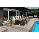 Gotland Utebord 60 x 120 cm Brun