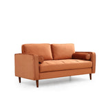Verona (175 x 90 x 70 cm) 2-sitssoffa Orange