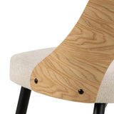 Dina Matstol Ek/beige