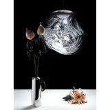 Melt Mini Rund Pendelsystem LED Silver