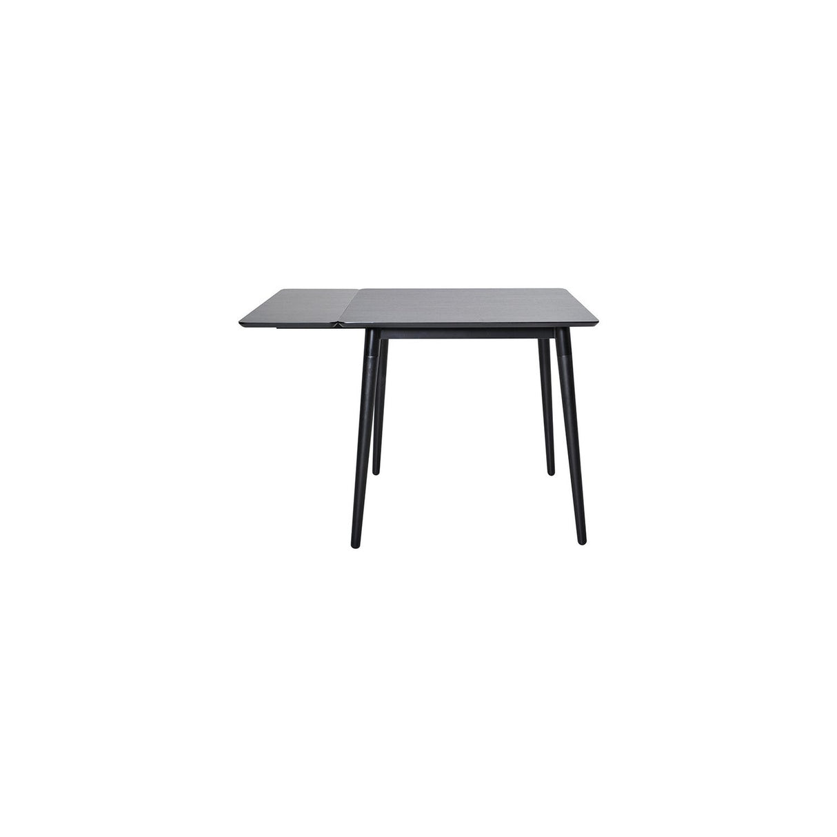 Viken 80x80+30 cm cm Svart Ask Melamin Tillägsskiva