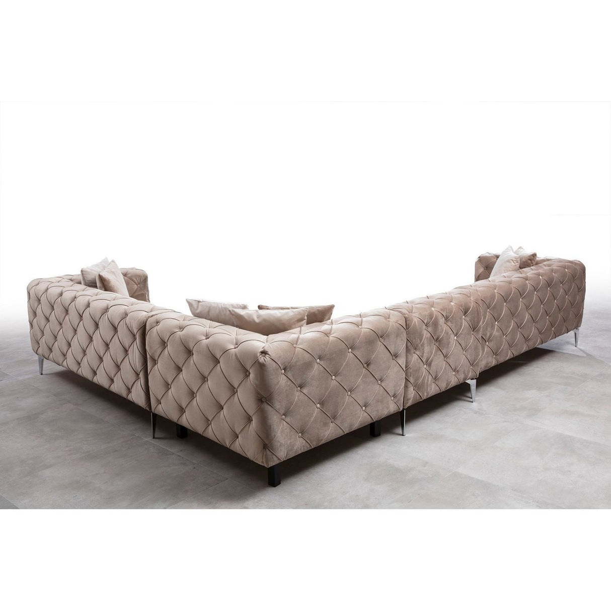 Lyon Beige Hörnsoffa