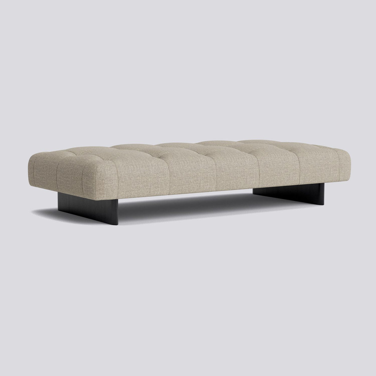 Quilton Lift 210 × 105 cm Dagbädd Tadao 720, Black – ekfaner med vattenbaserad lack