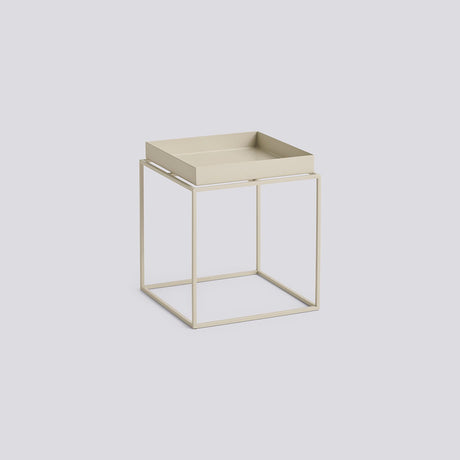Tray Table L30 × B30 × H34 cm Brickbord Warm beige