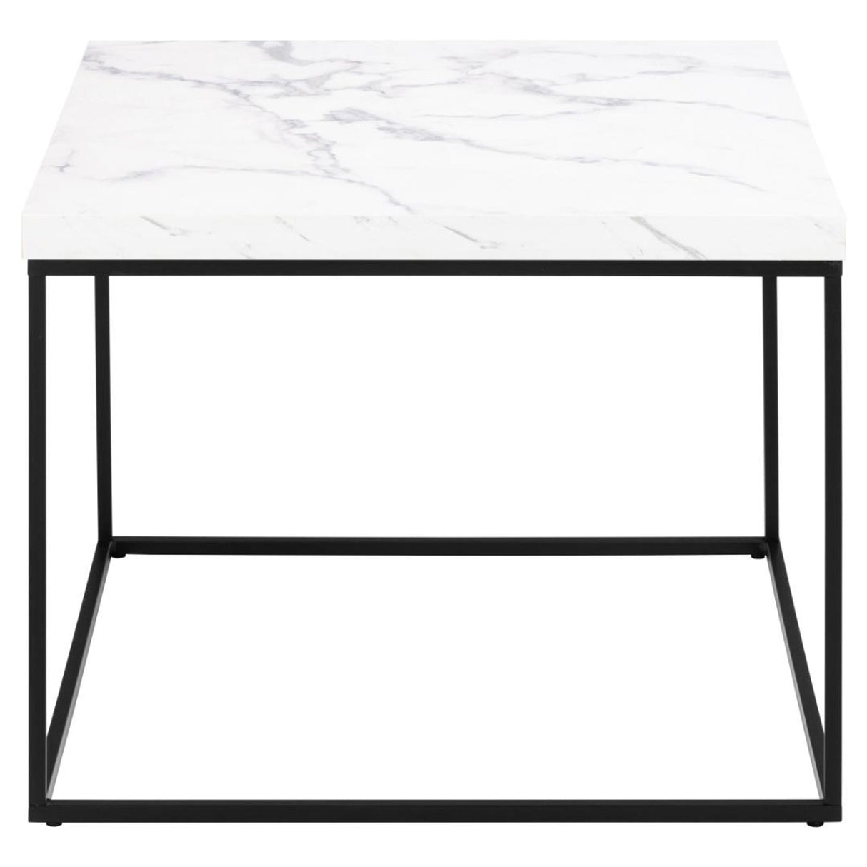 Barossa Soffbord 45x60x60 cm Vit Carrara