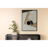 Kaffe Poster Vit, 50 x 70 cm