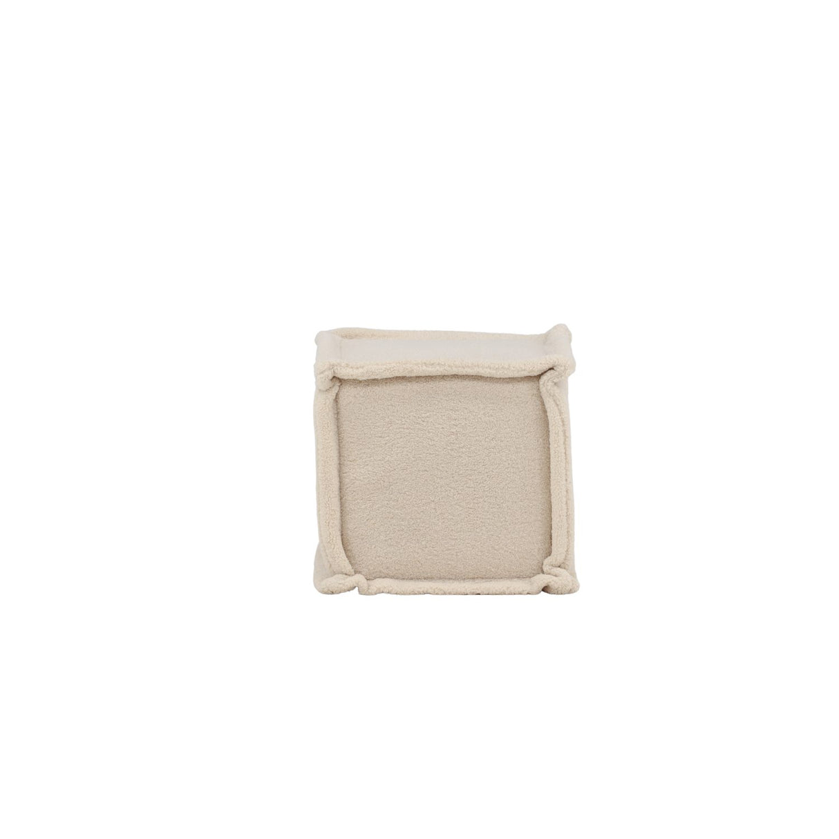 Castine Sittpuff Vit, Fleece