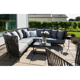 Jet Set Mini Ø23 cm Utebord Svart