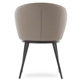 Novella Karmstol Konstläder Taupe