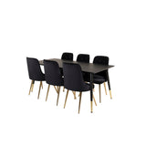 Dipp, Velvet Deluxe Rektangulär matgrupp
