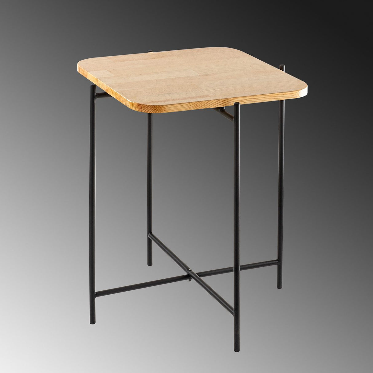 Bamako V (46 x 56 x 46 cm) Soffbord Svart Natur