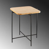 Bamako V (46 x 56 x 46 cm) Soffbord Svart Natur