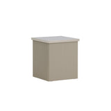 Lenox Sidobord Beige, 40 x 40