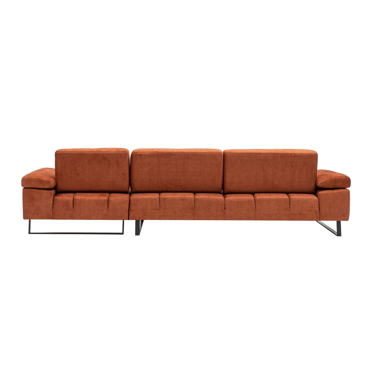 Windhoek Small (178 x 100 x 155 cm) Orange Hörnsoffa Höger
