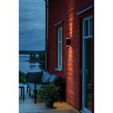 Pollux 2xGU10 Vägglampa Ute Svart, 23.5 cm