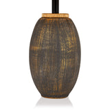Thimphu (40 x 30 x 40 cm) Brun guld Bordslampa
