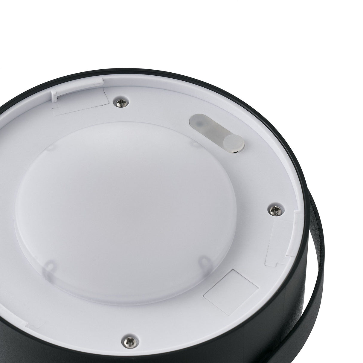 Coupar Solcell Uppladdningsbar Lampa Svart