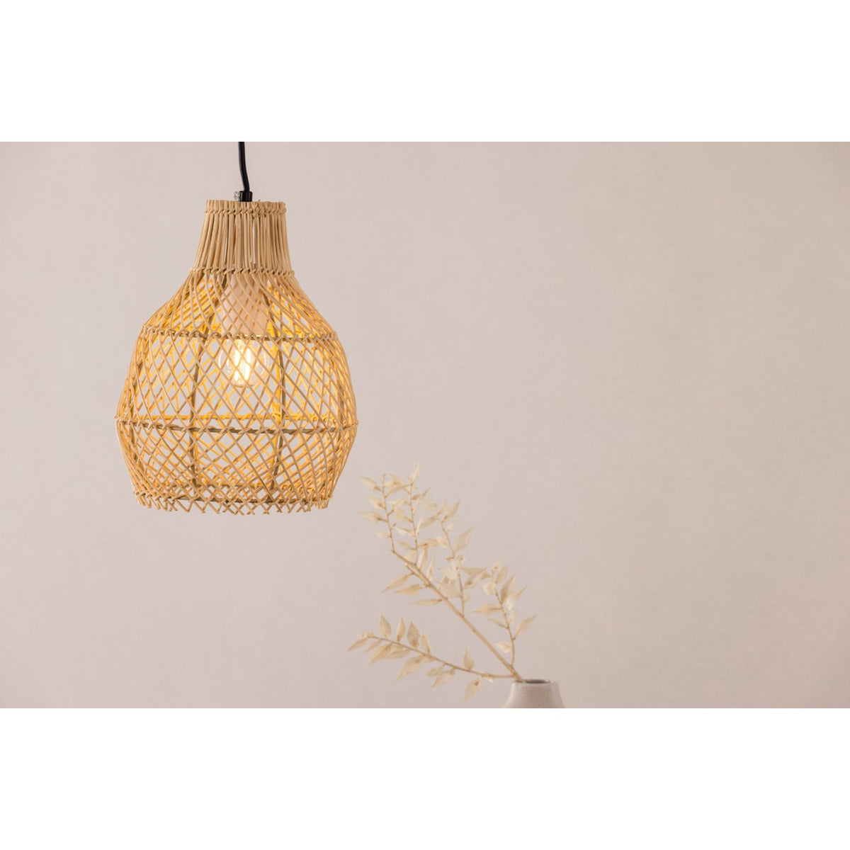 Varekil Taklampa Natur, 20x25