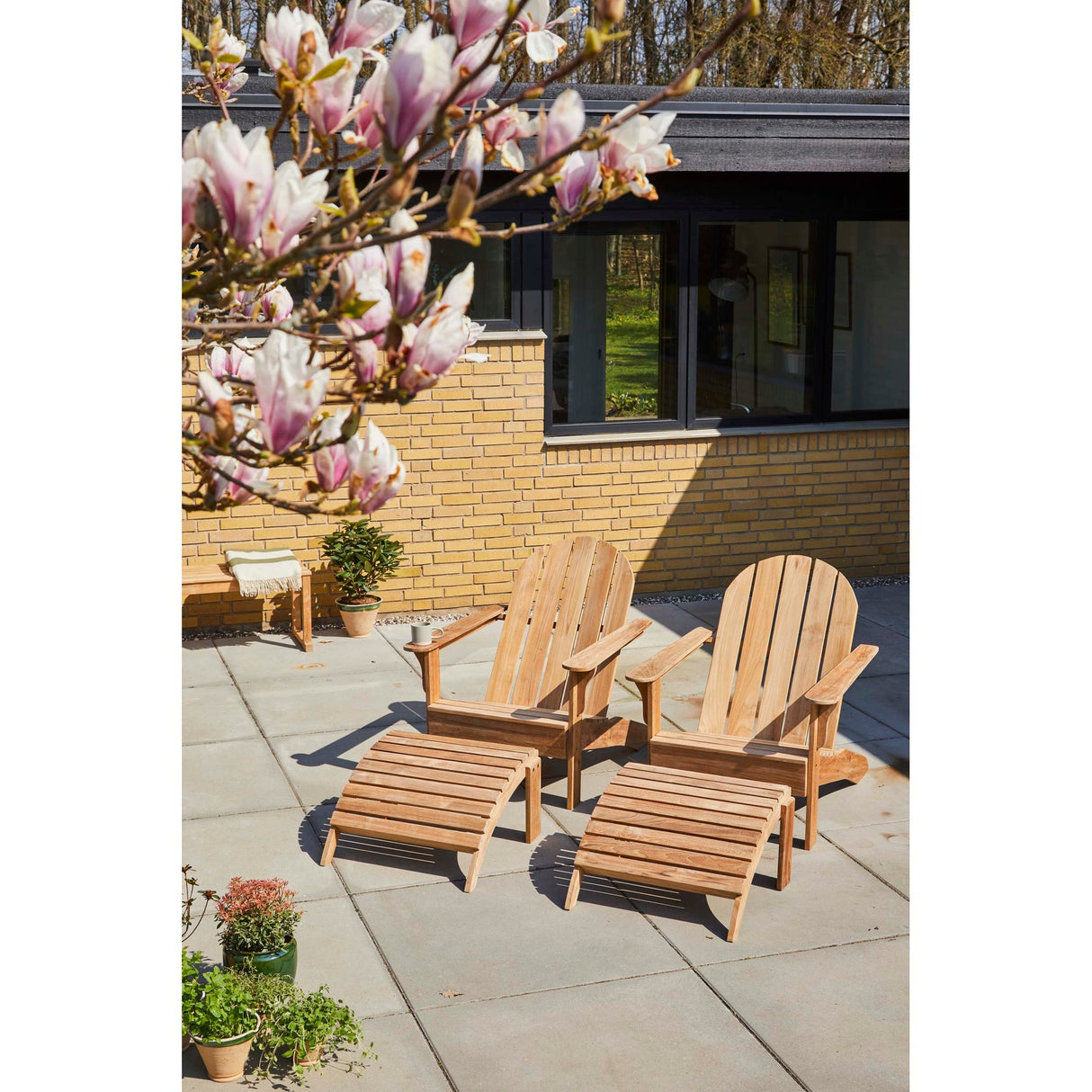 Adirondack Däckstol Teak
