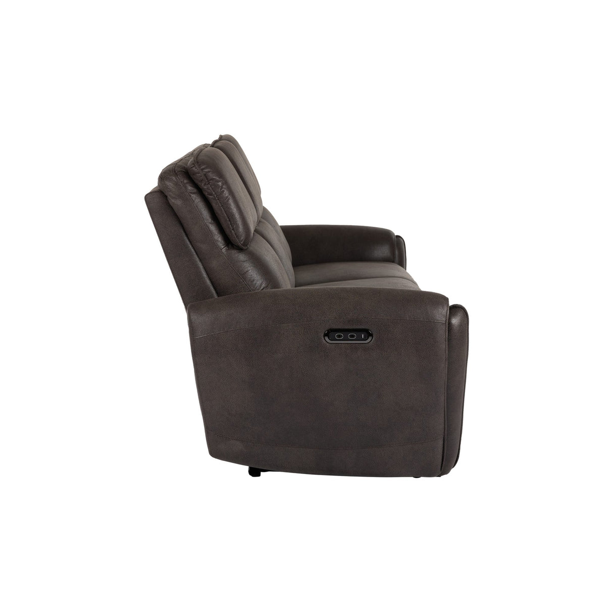 Alice Reclinersoffa 3-Sits Elektrisk Brun