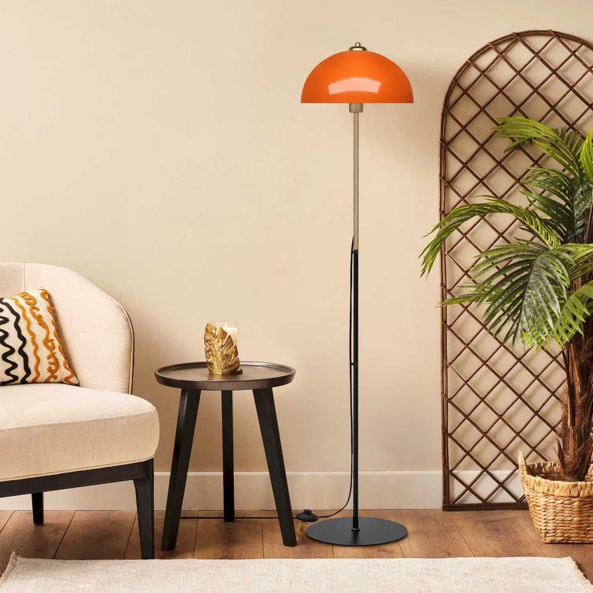 Boho (H 147 cm) Orange Golvlampa