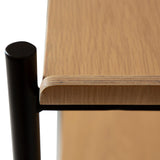 Friyay Set om 4 Hylla Light Oak