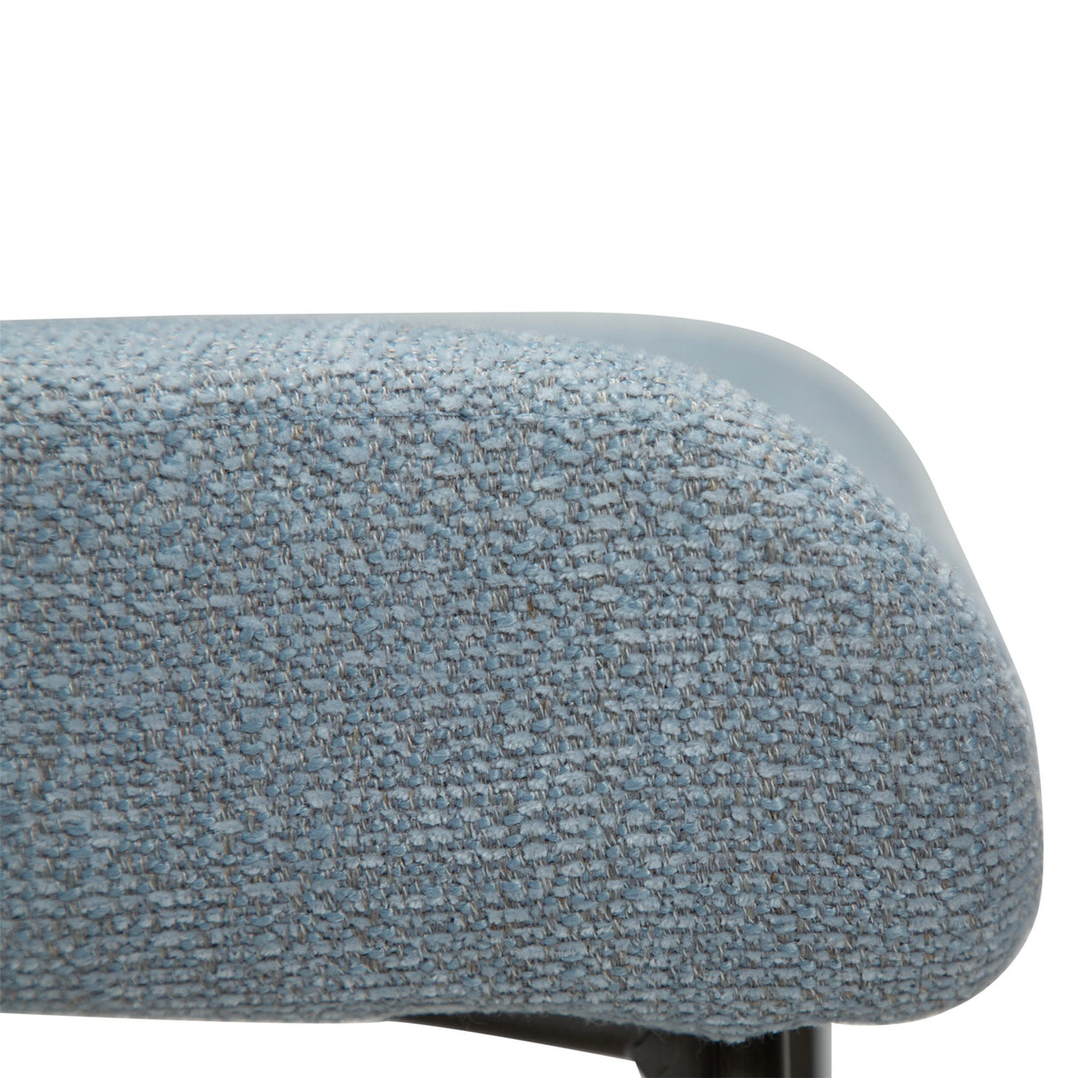 Glam Stol Blue Fog, Antique Brass