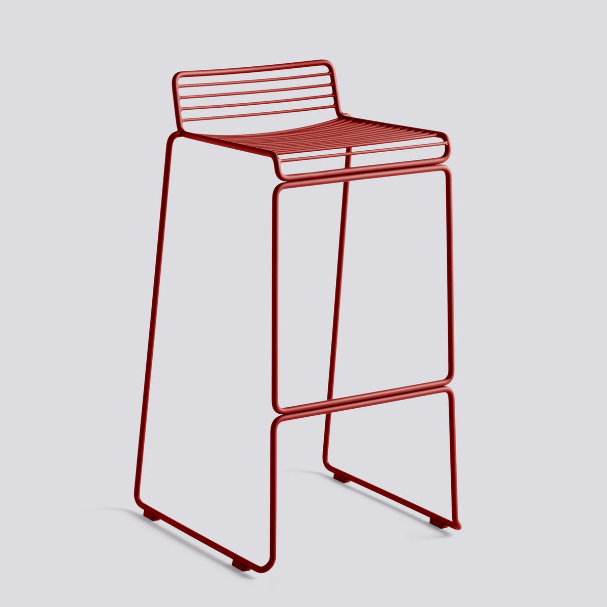 Hee 75 cm Barpall Rust – pulverlackerat stål
