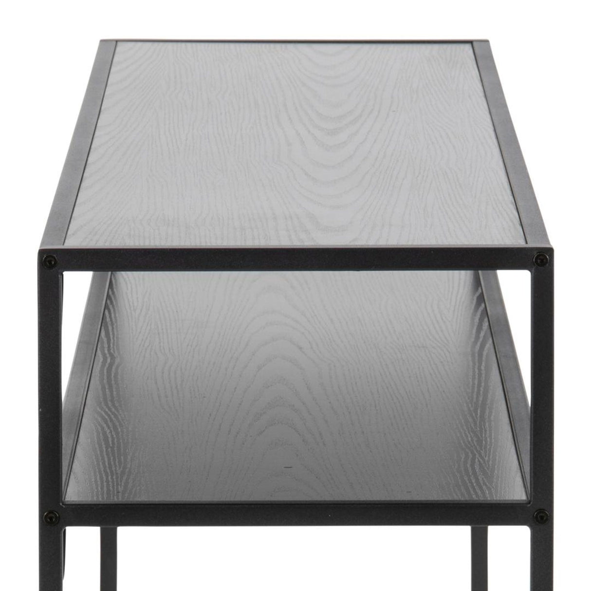 Seaford Konsolbord 79x120x35 cm Svart aska