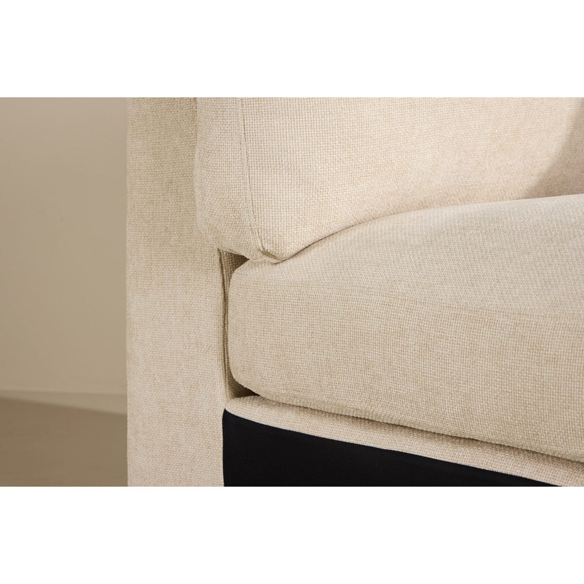 Salerno Hörnsoffa Beige, Hörndel