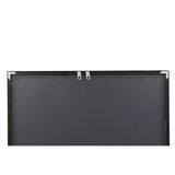 Lake Stor spegel Black, 3 x 180 x 90